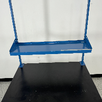 5' Lab Table w/ Upper Mounted Shelving image 2